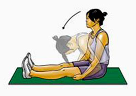 Упражнение - наклоны вниз Упражнение - наклоны вниз